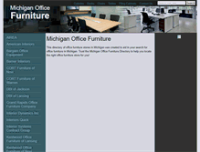 Tablet Screenshot of michiganofficefurniture.info